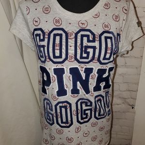 Victoria's Secret Pink Graphic Tee sz Large